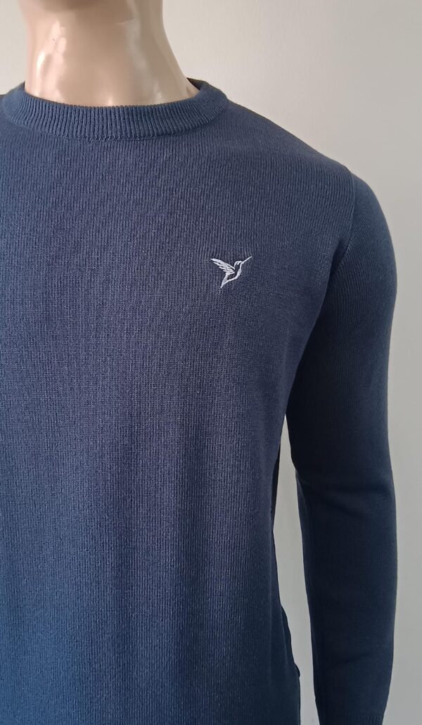 SWEATER CUELLO REDONDO BORDADO