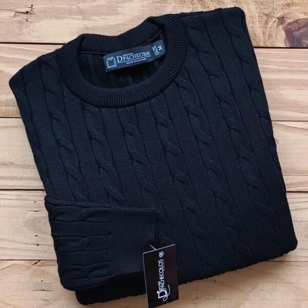 SWEATER TIPO CASHEMIRE CUELLO REDONDO - Imagen 6