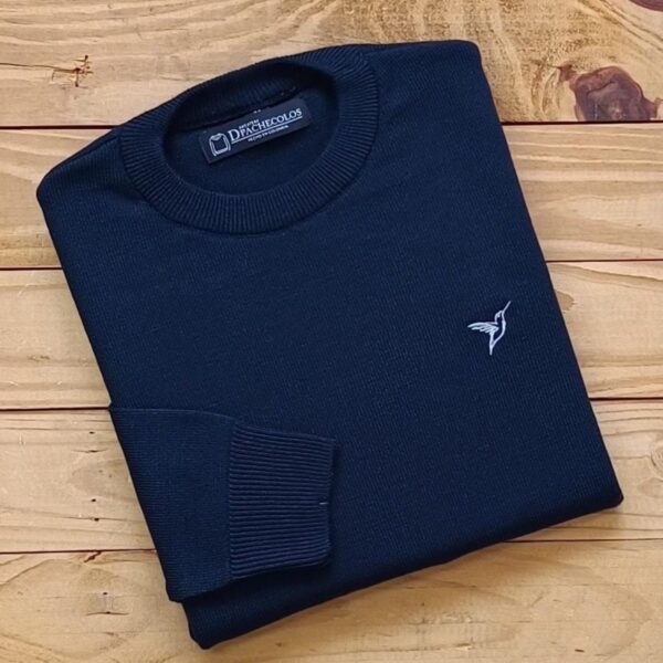 SWEATER CUELLO REDONDO BORDADO - Imagen 3