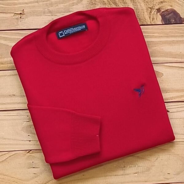 SWEATER CUELLO REDONDO BORDADO - Imagen 4