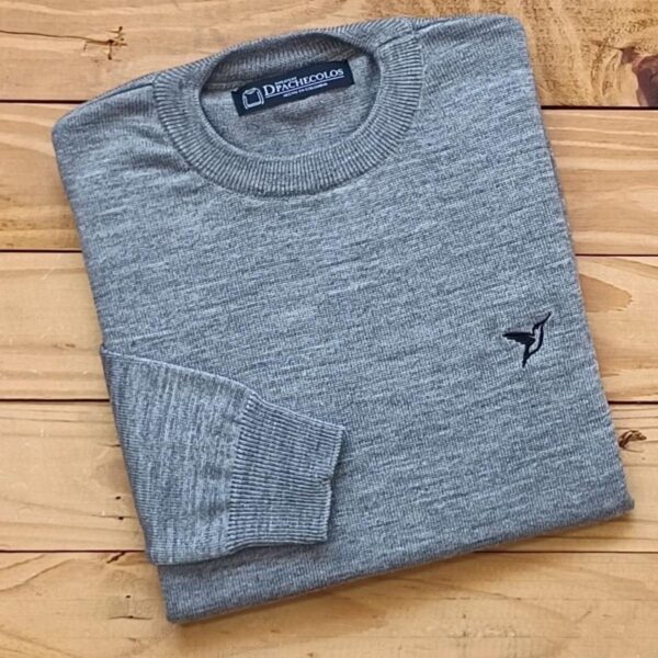 SWEATER CUELLO REDONDO BORDADO - Imagen 6