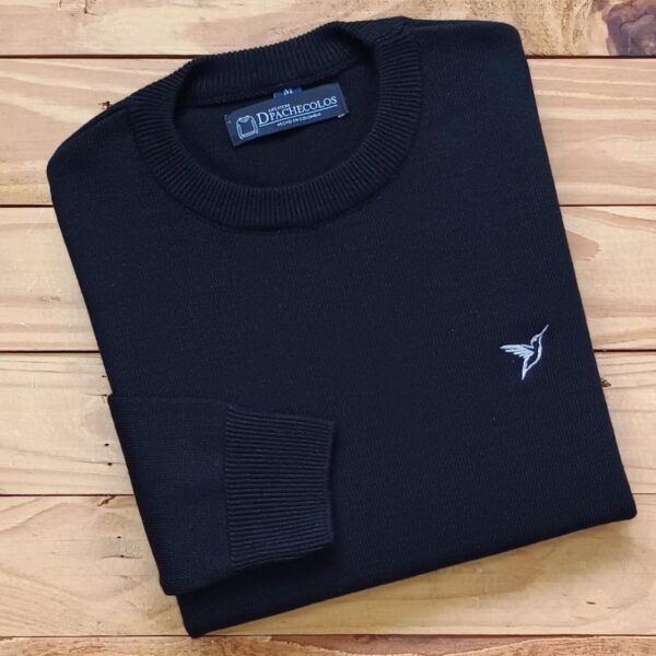 SWEATER CUELLO REDONDO BORDADO - Imagen 5